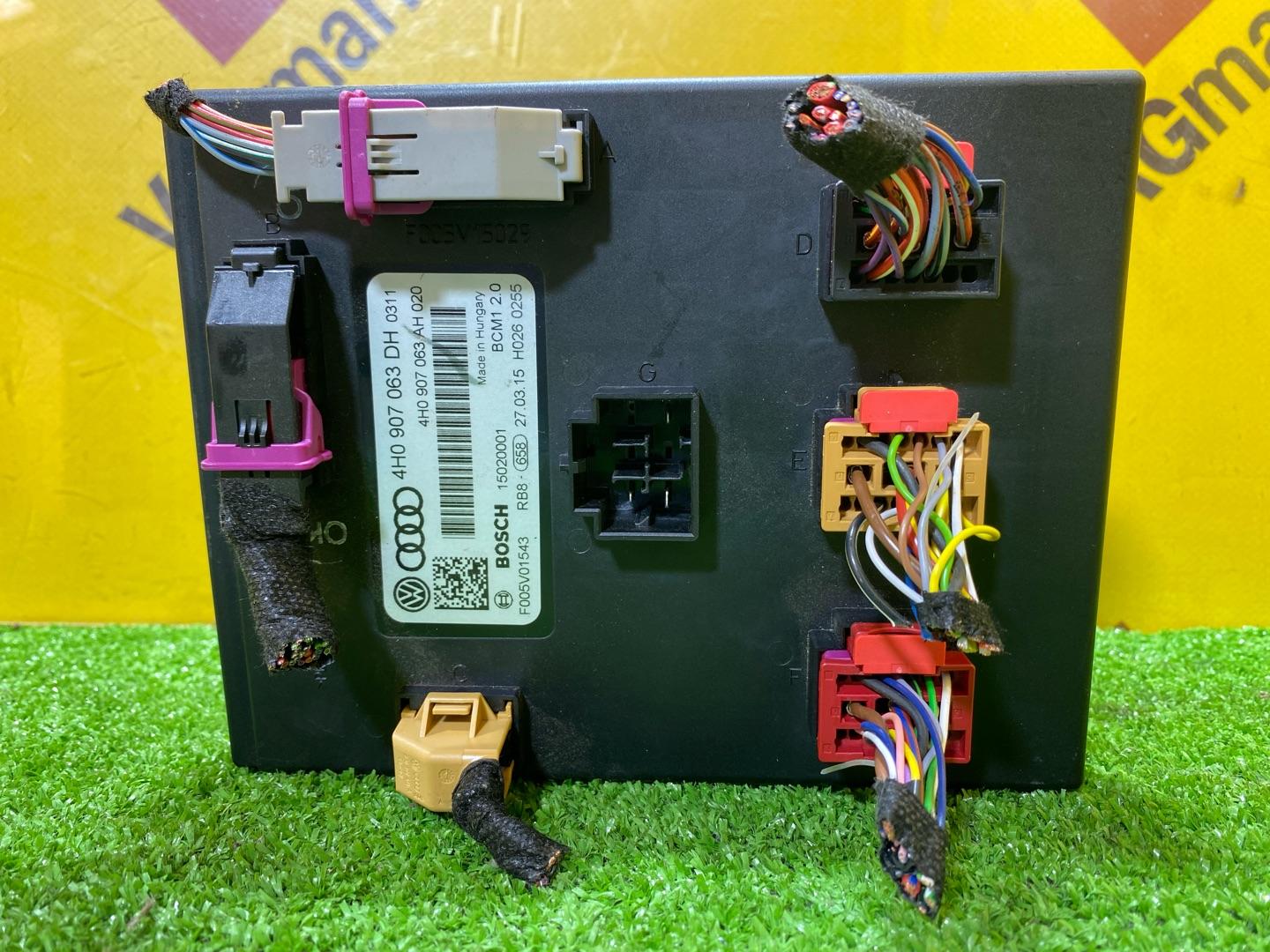 Блок управления BCM (Body Control Module) Audi A6 4G/C7 [рестайлинг] 2015, 1.8 л., бензин, 4H0907063DH