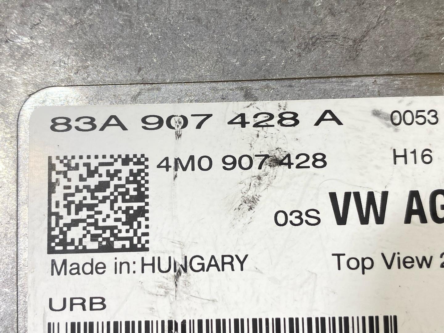 блок управления камерой Audi Q3 F3 2021, 2.0 л., бензин, 83A907428A - фото №5