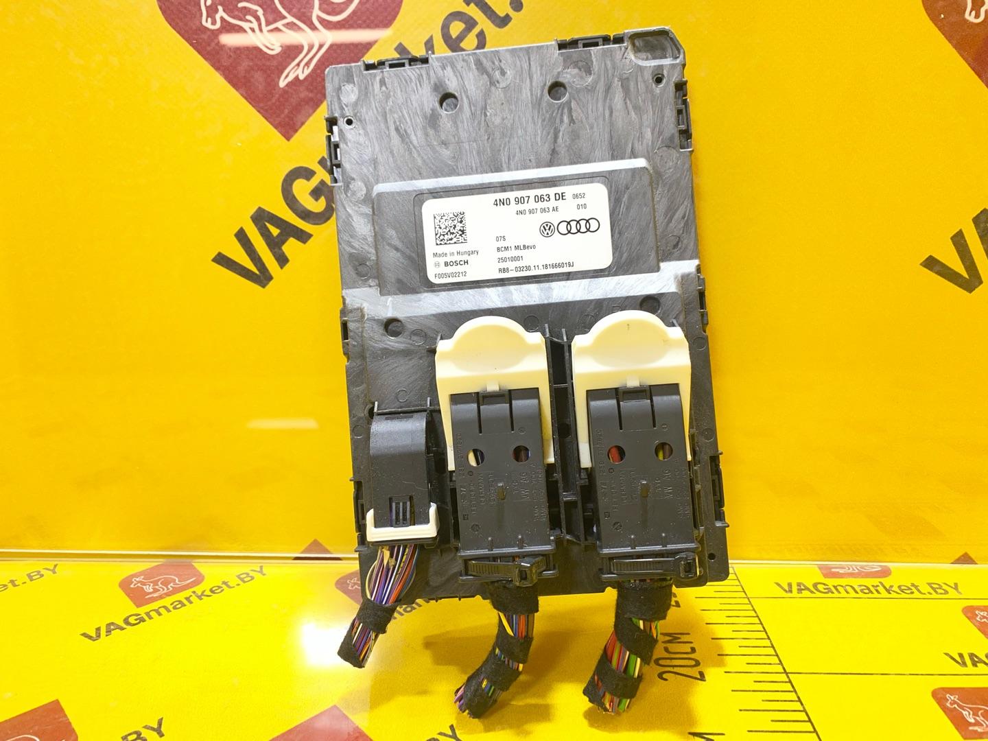 Блок управления BCM (Body Control Module) Audi A8 D5 2019, 3.0 л., дизель, 4N0907063DE