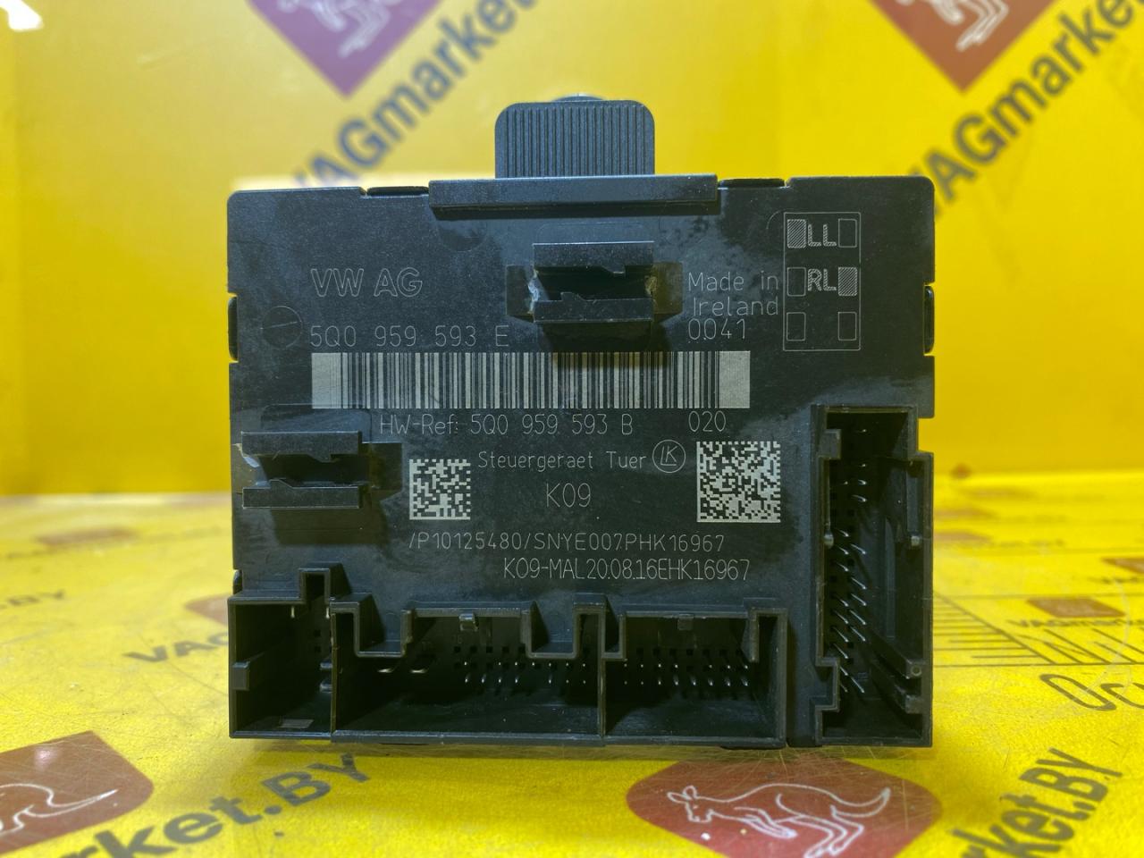 модуль управления двери Volkswagen Tiguan 2 поколение 2016, 2.0 л., бензин, 5Q0959593E - фото №1
