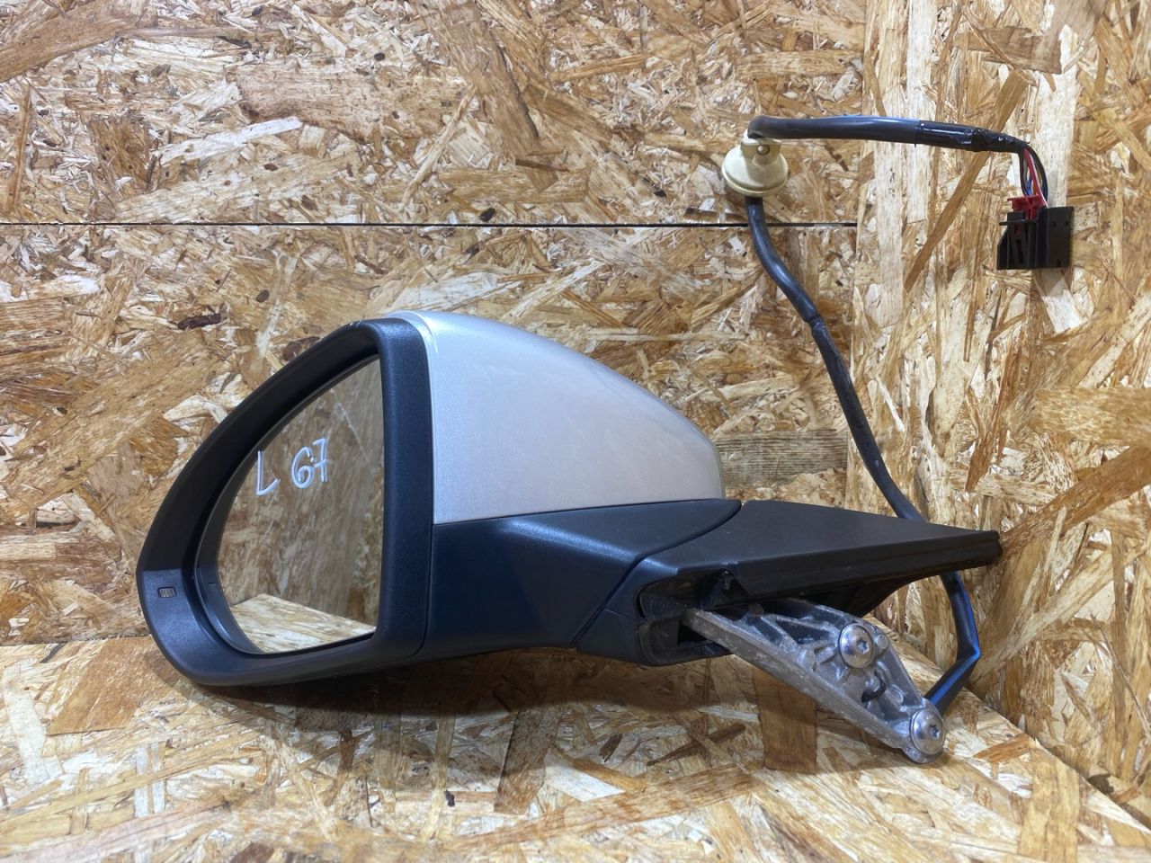 зеркало наружное левое Volkswagen Golf Alltrack 7 поколение 2017, 1.8 л., бензин, 5G2857507CH - фото №1