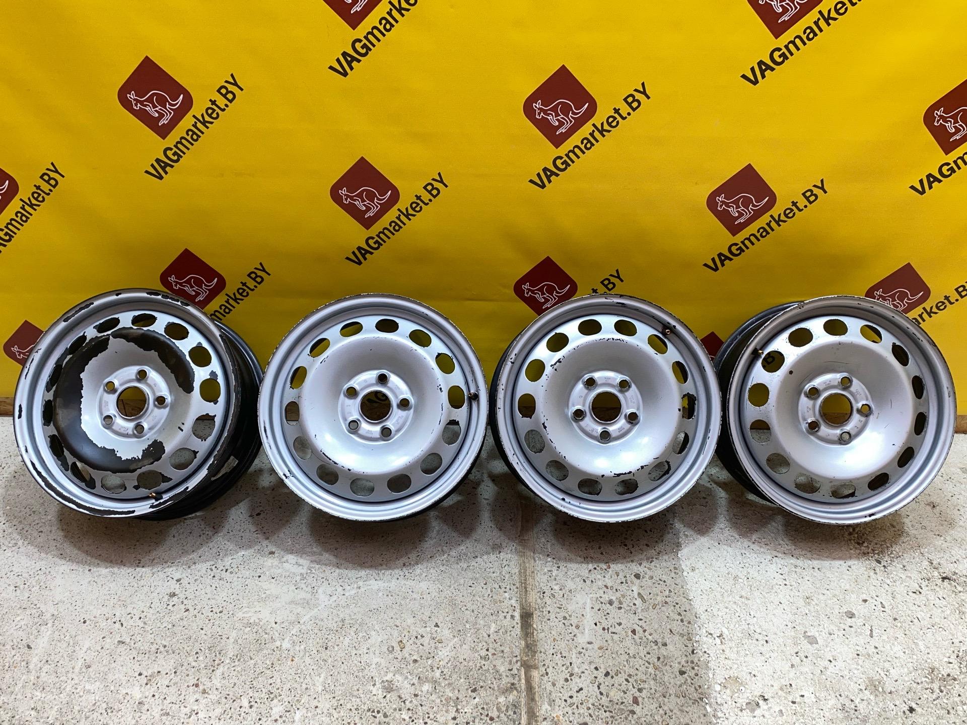 диск штампованный Volkswagen Caddy 4 поколение 2016, 1.4 л., бензин, 2K3601027 - фото №3