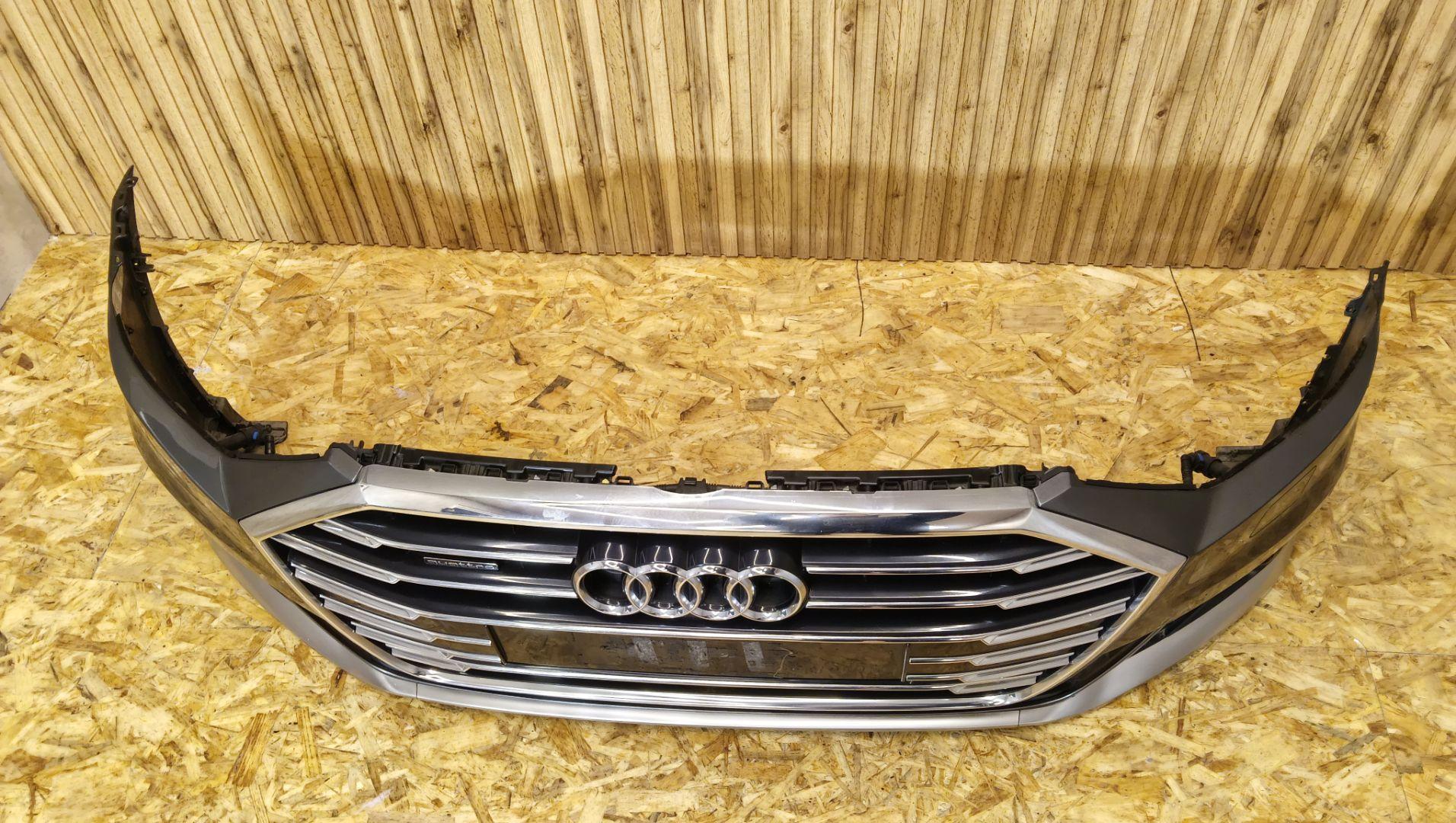 бампер передний Audi A8 D5 2019, 3.0 л., дизель, 4N0807065C, 4N0853651L - фото №6