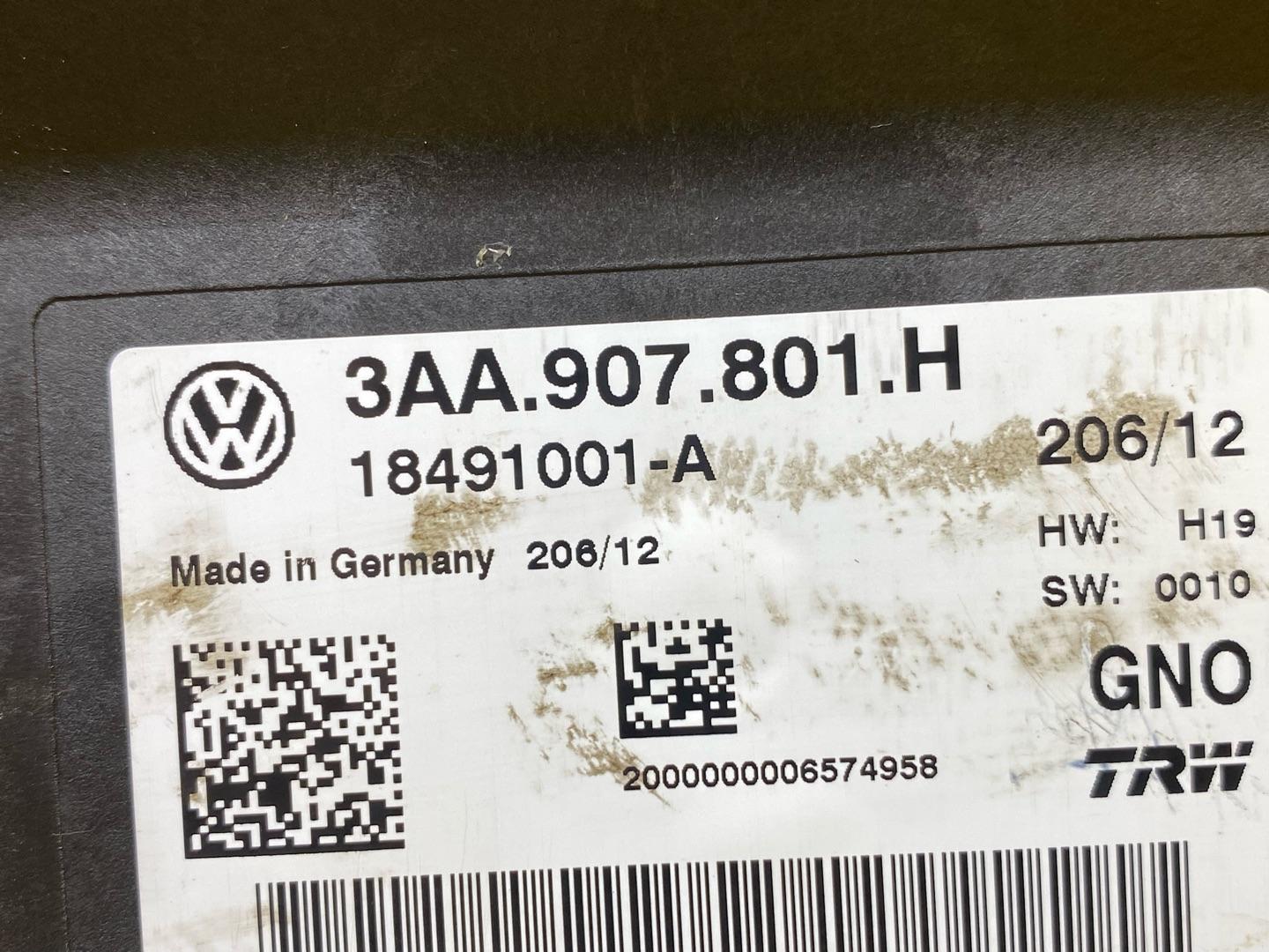 блок управления ручником Audi Q3 8U 2012, 2.0 л., бензин, 3AA907801H - фото №5