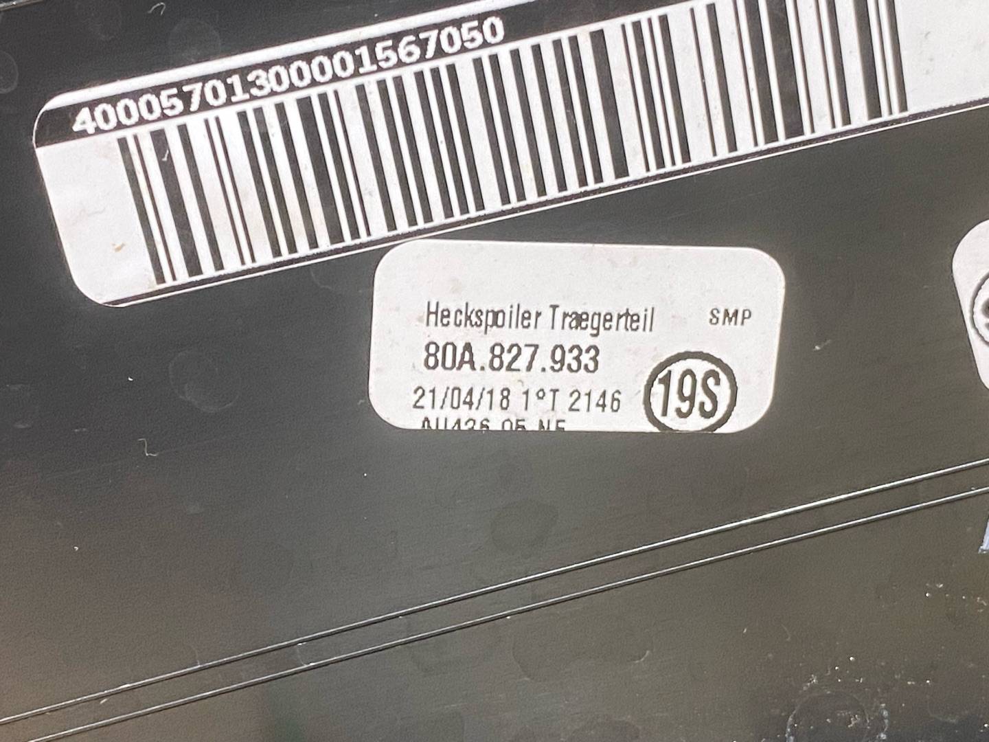 спойлер Audi Q5 FY 2018, 2.0 л., дизель, 80A827933 - фото №13