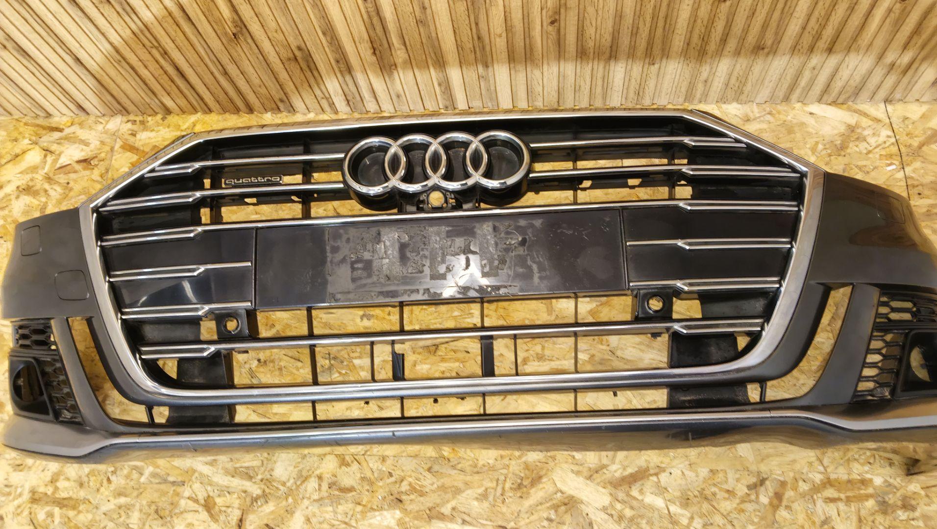 бампер передний Audi A8 D5 2019, 3.0 л., дизель, 4N0807065C, 4N0853651L - фото №7