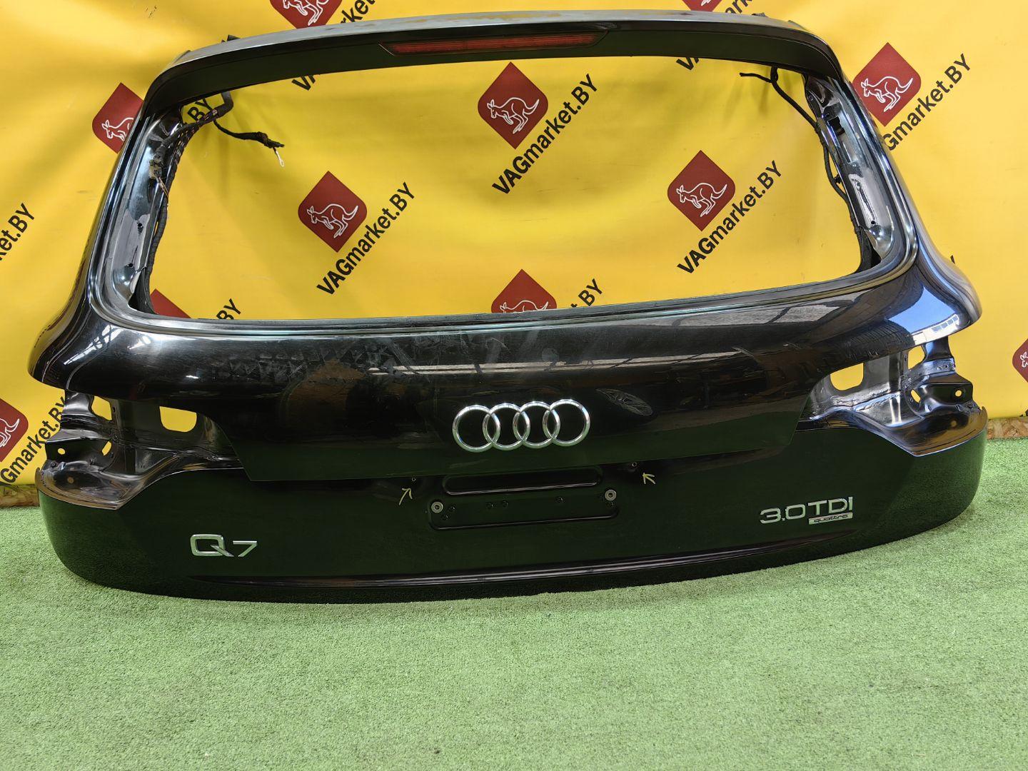 крышка багажника (дверь 3-5) Audi Q7 4L [рестайлинг] 2012, 3.0 л., дизель, 4L0827023B