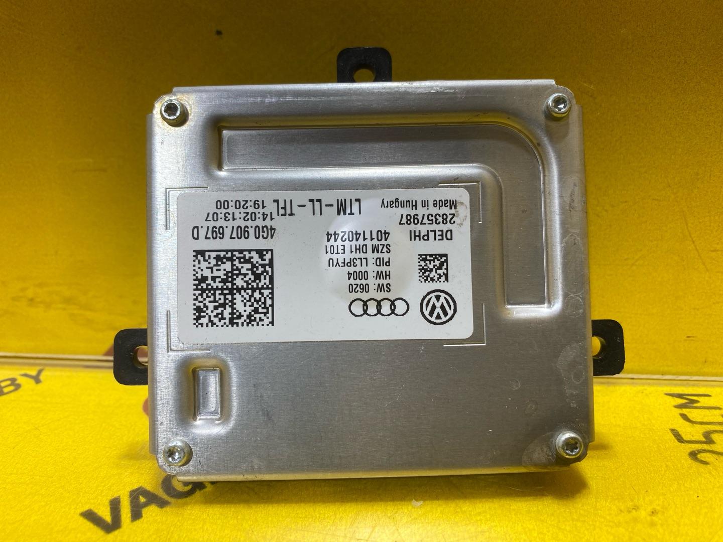 блок управления светом Audi A5 8T [рестайлинг] 2013, 3.0 л., дизель, купе, 4G0907697D