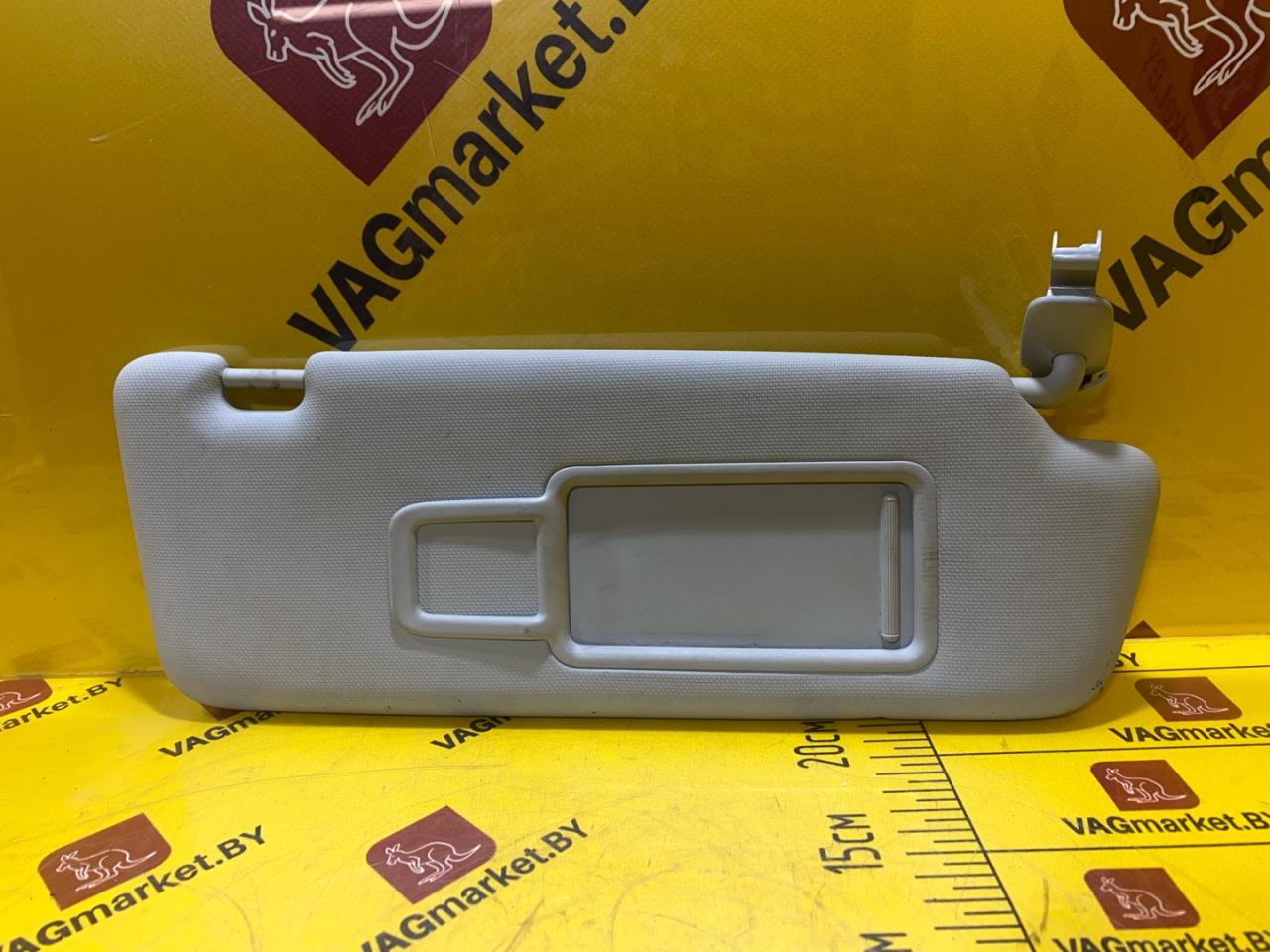 козырек солнцезащитный Audi Q3 8U 2012, 2.0 л., бензин, 8U0857552C - фото №1