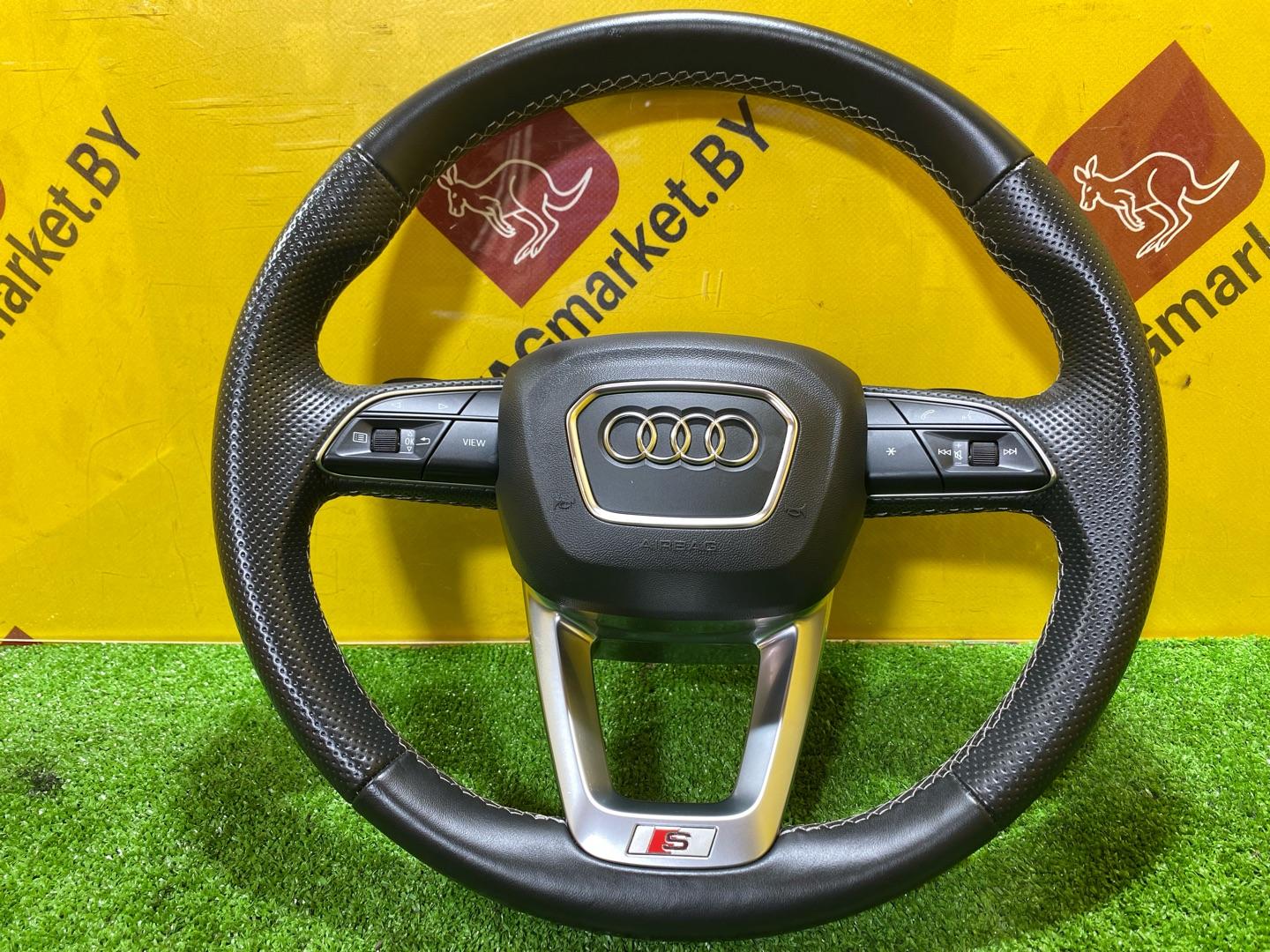 руль Audi Q7 4M [рестайлинг] 2022, 3.0 л., бензин, 4M8419091Q, 4M0880201S