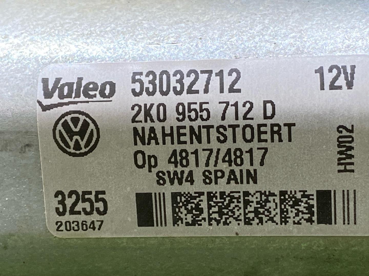 моторчик заднего стеклоочистителя (дворника) Volkswagen Caddy 4 поколение 2016, 1.4 л., бензин, 2K0955712D - фото №4