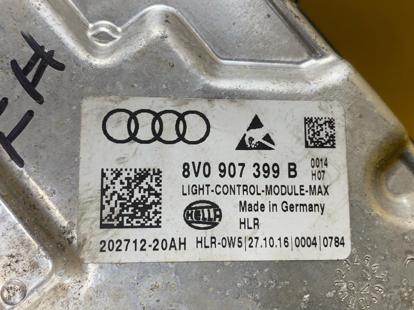 блок управления светом Volkswagen Tiguan 2 поколение 2016, 2.0 л., бензин, 8V0907399B - фото №4