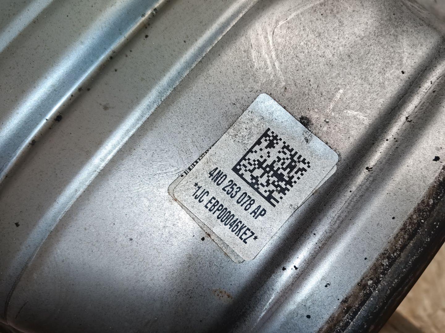 глушитель Audi A8 D5 2019, 3.0 л., дизель, 4N0253409B, 4N0253609B - фото №9