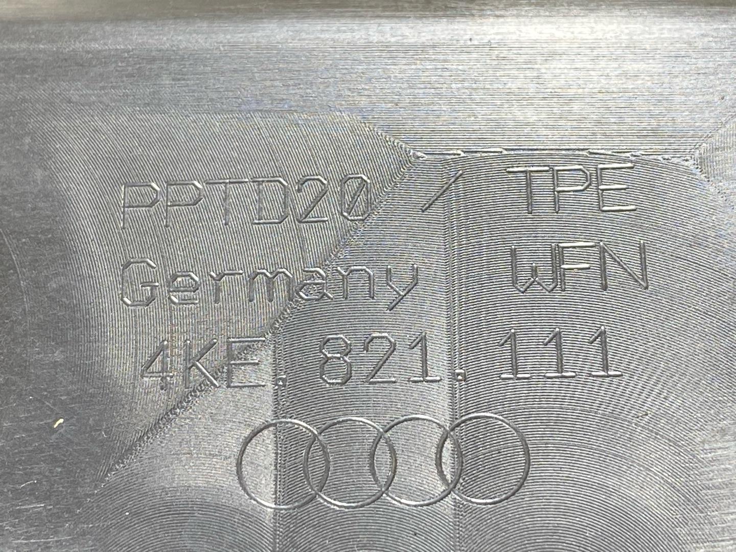 пыльник переднего крыла Audi e-tron Sportback 1 поколение 2020, электро, 4KE821111 - фото №8