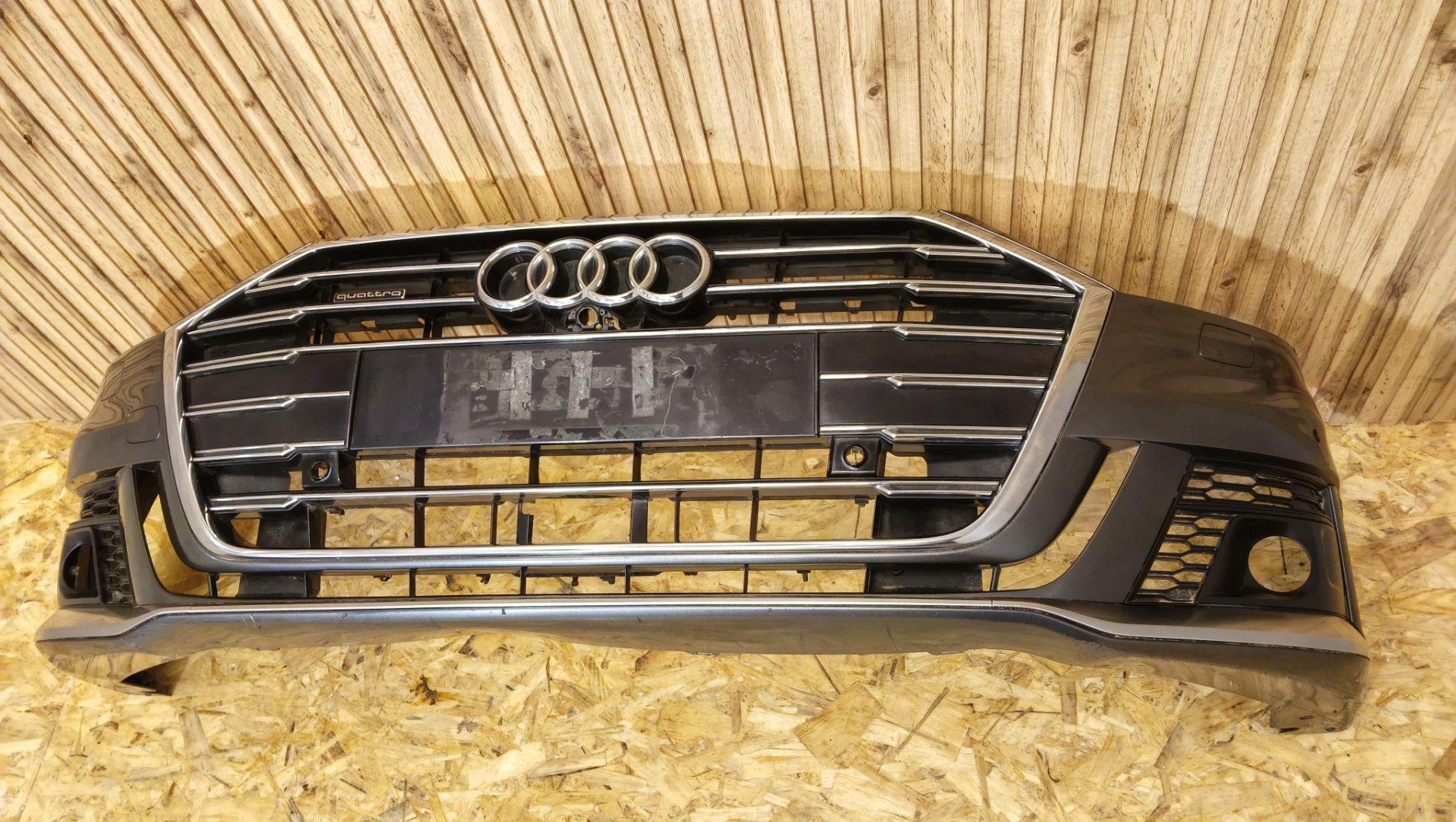 бампер передний Audi A8 D5 2019, 3.0 л., дизель, 4N0807065C, 4N0853651L - фото №4