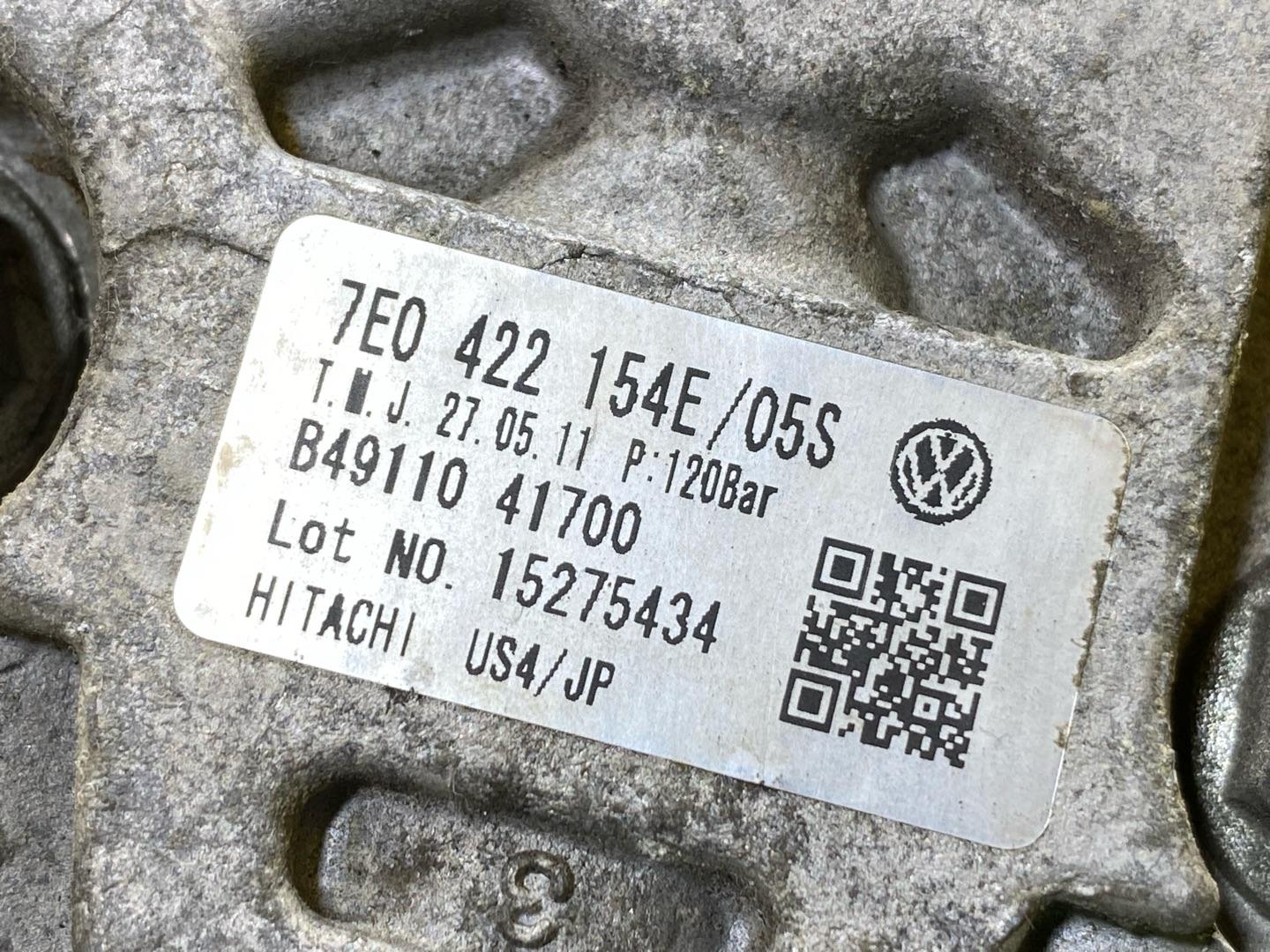 насос гидроусилителя руля Volkswagen Amarok 1 поколение 2H 2012, 2.0 л., дизель, 7E0422154E - фото №8