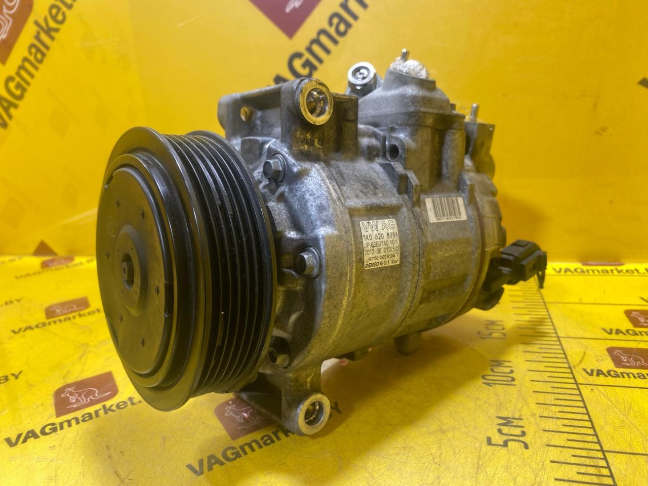 компрессор кондиционера Audi Q3 8U 2012, 2.0 л., бензин, 1K0820808A - фото №1