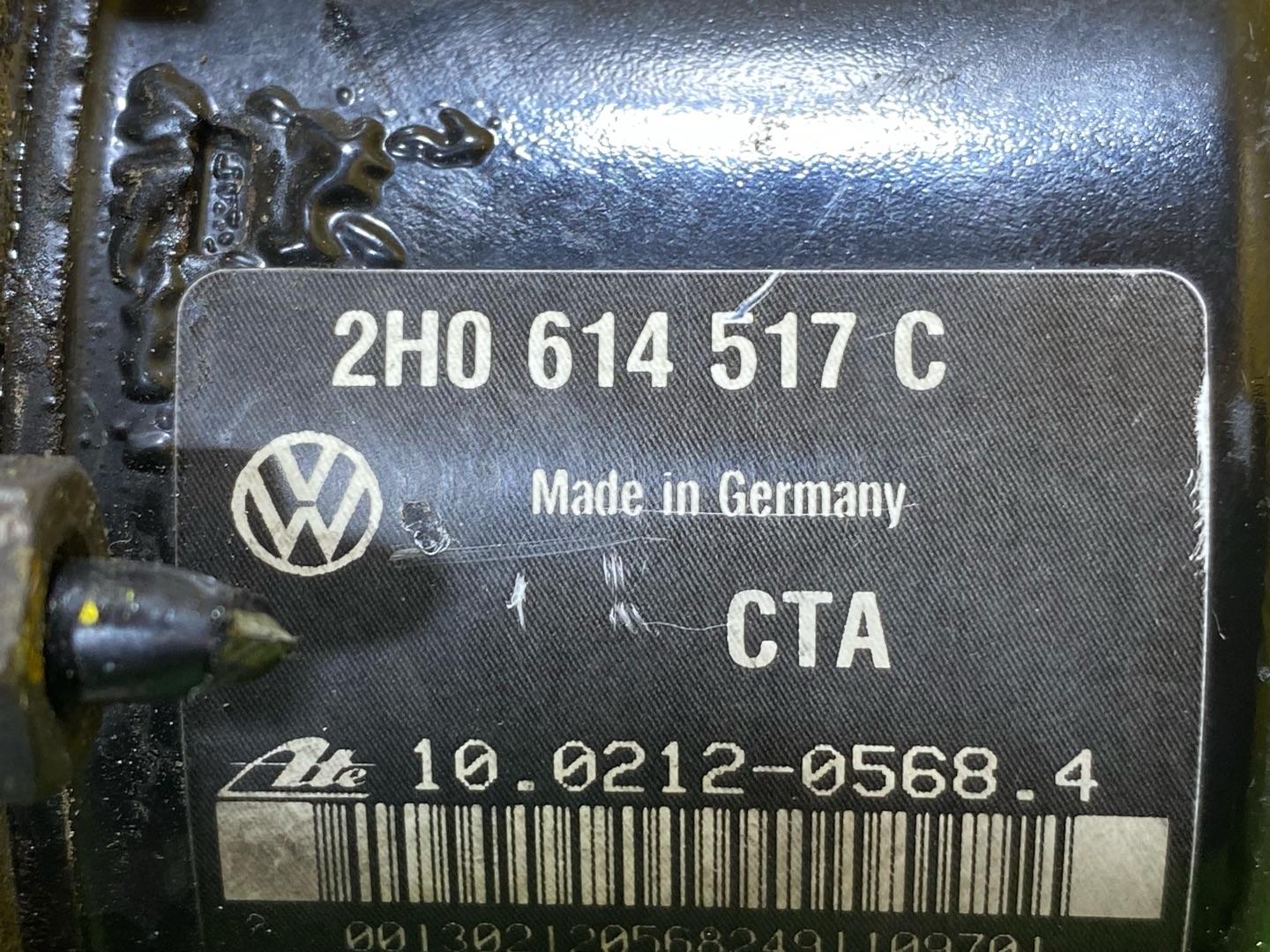 блок ABS Volkswagen Amarok 1 поколение 2H 2012, 2.0 л., дизель, 2H0614517C - фото №7