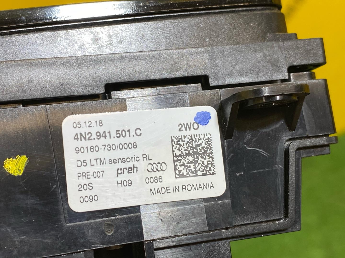 переключатель света Audi A8 D5 2019, 3.0 л., дизель, 4N2941501C - фото №8