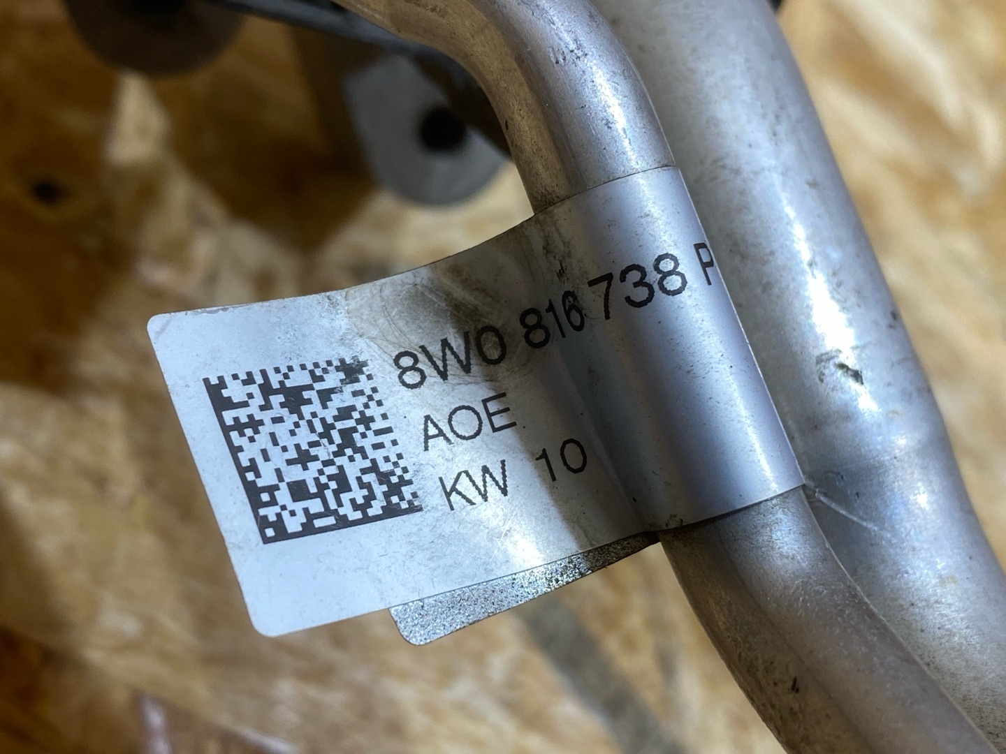 трубка кондиционера Audi A4 B9 2016, 2.0 л., бензин, 8W0816738P - фото №12