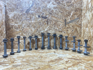 болт развальный Audi Q7 4L [рестайлинг] 2010, 3.0 л., дизель