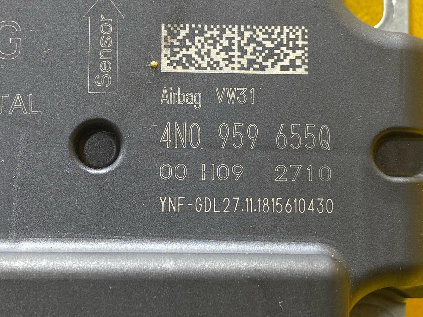 блок AirBag Audi A8 D5 2019, 3.0 л., дизель, 4N0959655Q - фото №6