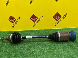полуось передняя правая (приводной вал, ШРУС) Volkswagen Tiguan 2 поколение 2016, 2.0 л., бензин, 5QF407272N, 5QF407272C