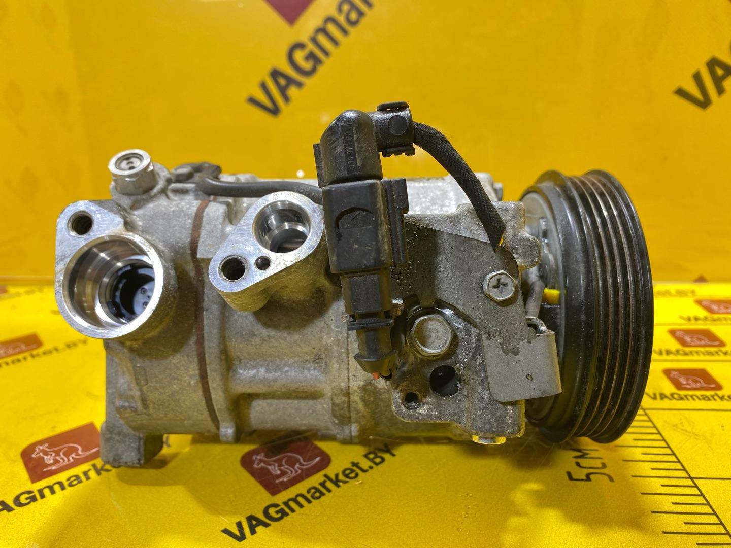 компрессор кондиционера Audi A8 D5 2019, 3.0 л., дизель, 4N0816803E - фото №6