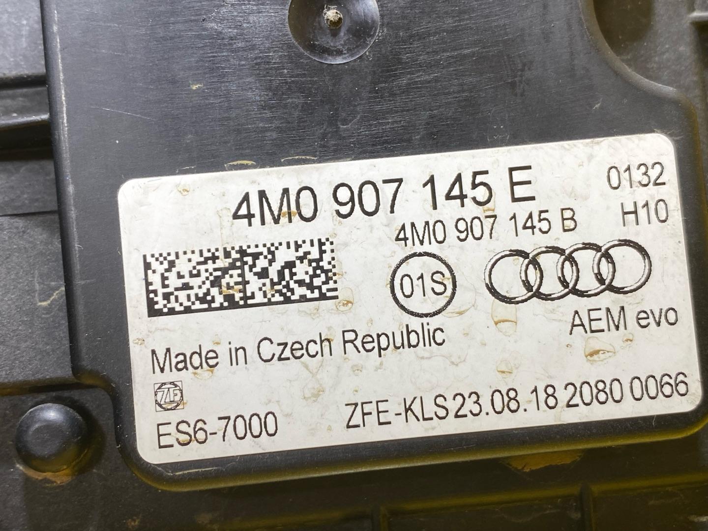 блок управления подвеской Audi A8 D5 2019, 3.0 л., дизель, 4M0907145E - фото №6