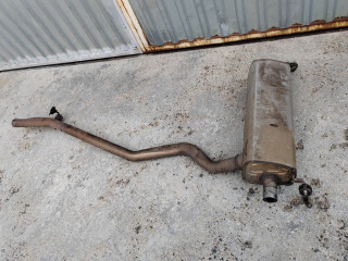 глушитель Audi Q7 4M 2016, 3.0 л., дизель, 4M0253181AK