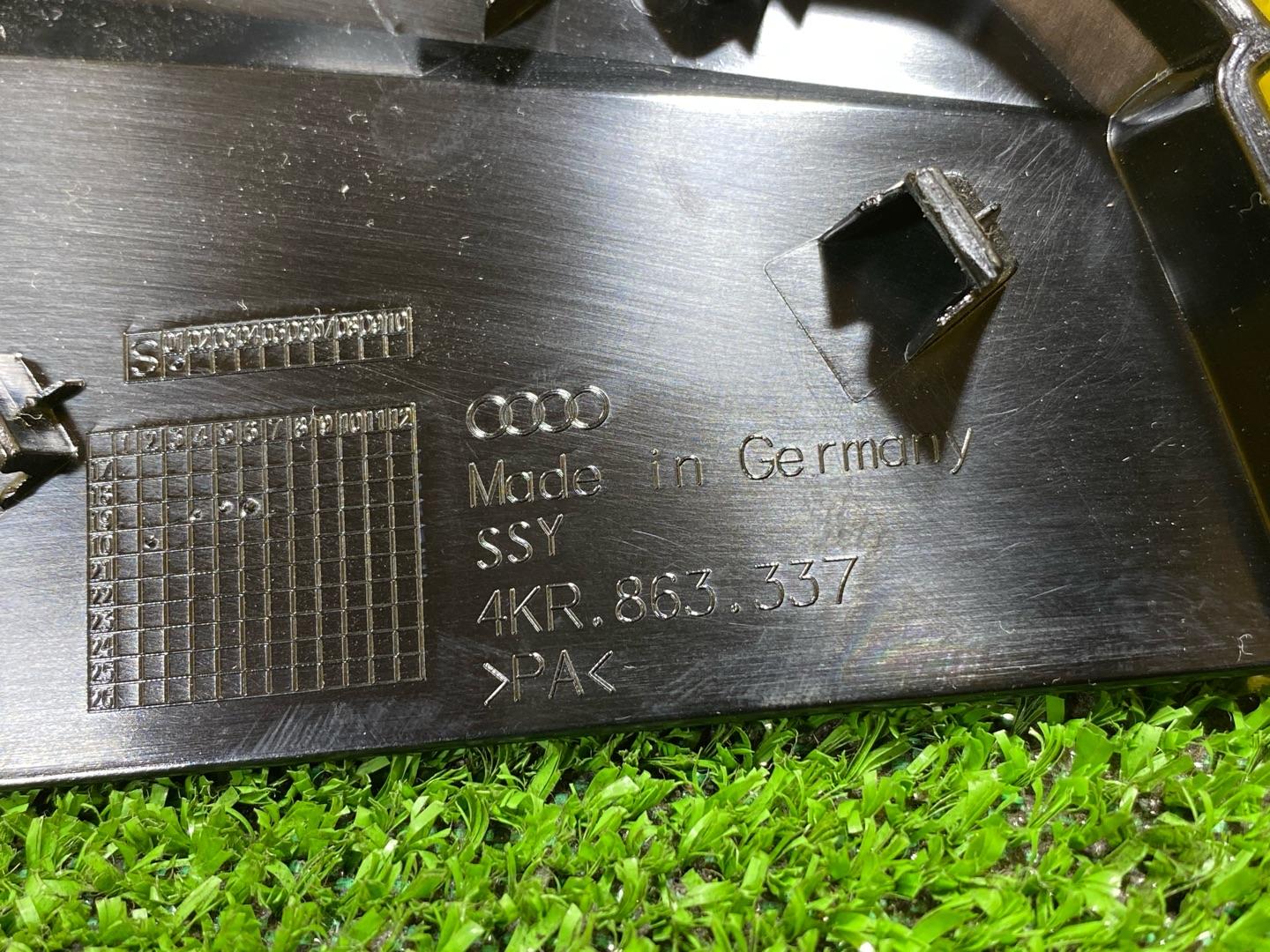 накладка декоративная Audi e-tron Sportback 1 поколение 2020, электро, 4KR863338, 4KR863289, 4KR863337 - фото №8