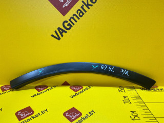 молдинг двери задней правой Audi Q7 4L [рестайлинг] 2014, 3.0 л., дизель, 4L0854820A