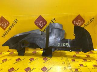 воздуховод (дефлектор) радиатора Audi Q7 4L [рестайлинг] 2013, 3.0 л., дизель, 4L0121284H