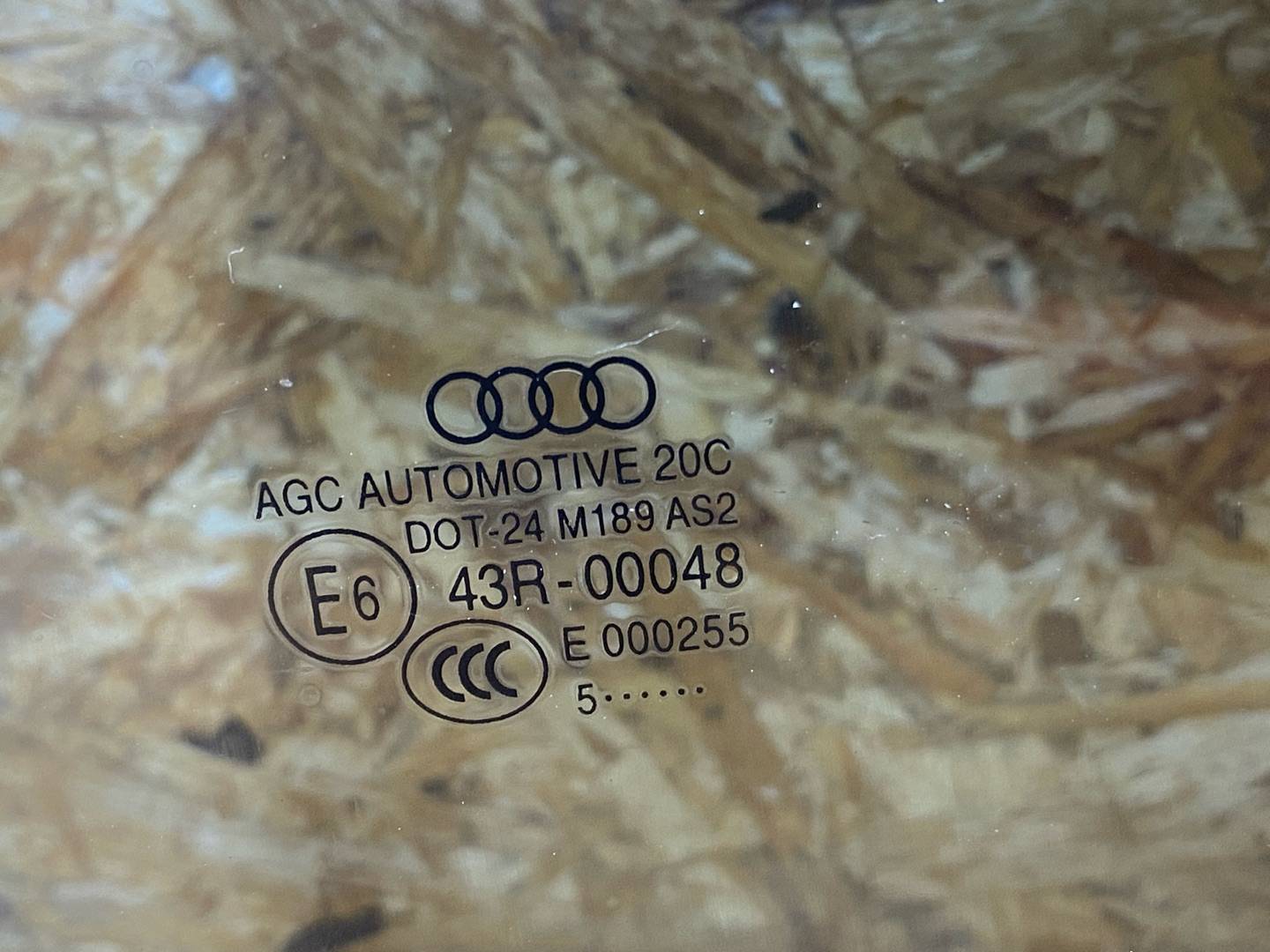 стекло двери задней левой Audi A3 8V 2015, 1.4 л., бензин, 8V5845205 - фото №10