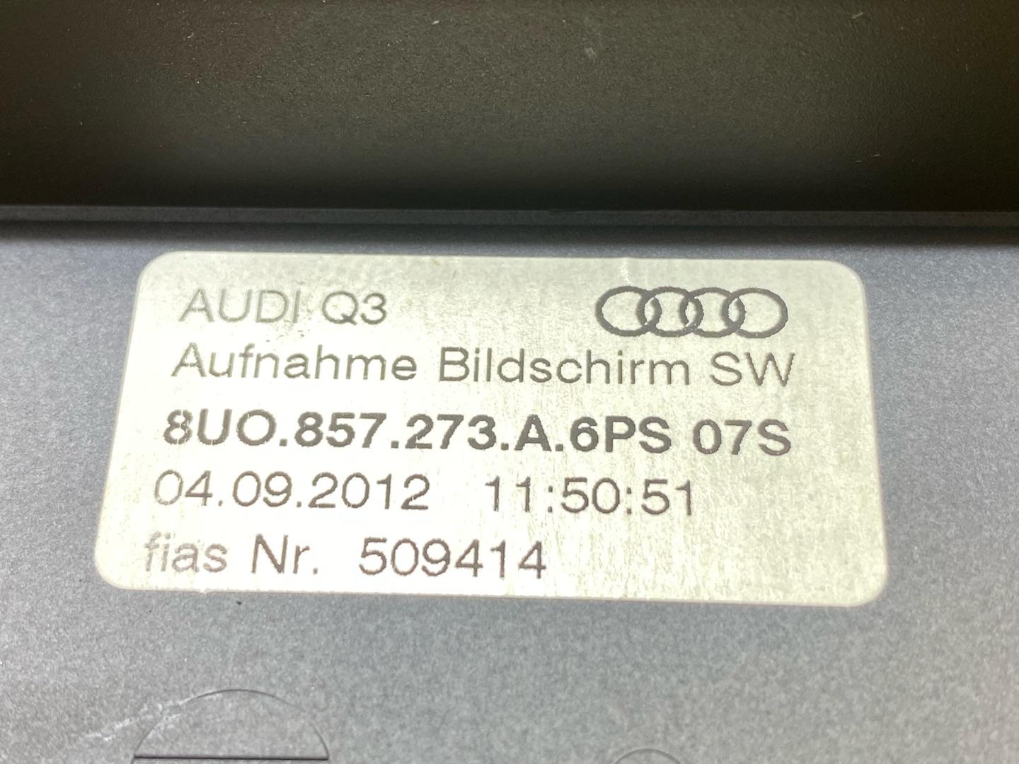 монитор мультимедиа Audi Q3 8U 2012, 2.0 л., бензин, 8U0857273A, 8U0919604A - фото №11