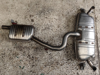 глушитель Volkswagen T-Roc 1 поколение [рестайлинг] 2024, 2.0 л., бензин, 5Q0253409, 5G6253609CM