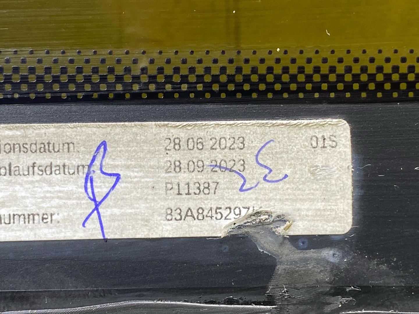 стекло кузовное боковое левое Audi Q3 F3 2023, 2.0 л., бензин, 83A845297K - фото №8