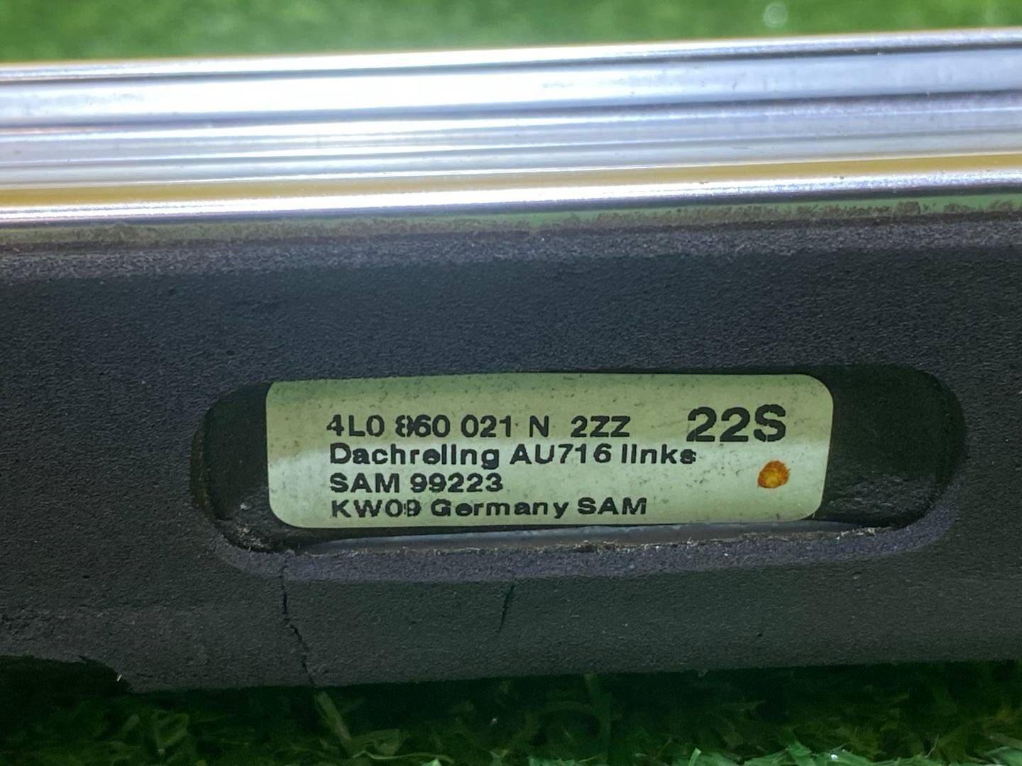 дуги на крышу (рейлинги) Audi Q7 4L 2009, 3.0 л., дизель, 4L0860022M, 4L0860021M - фото №16