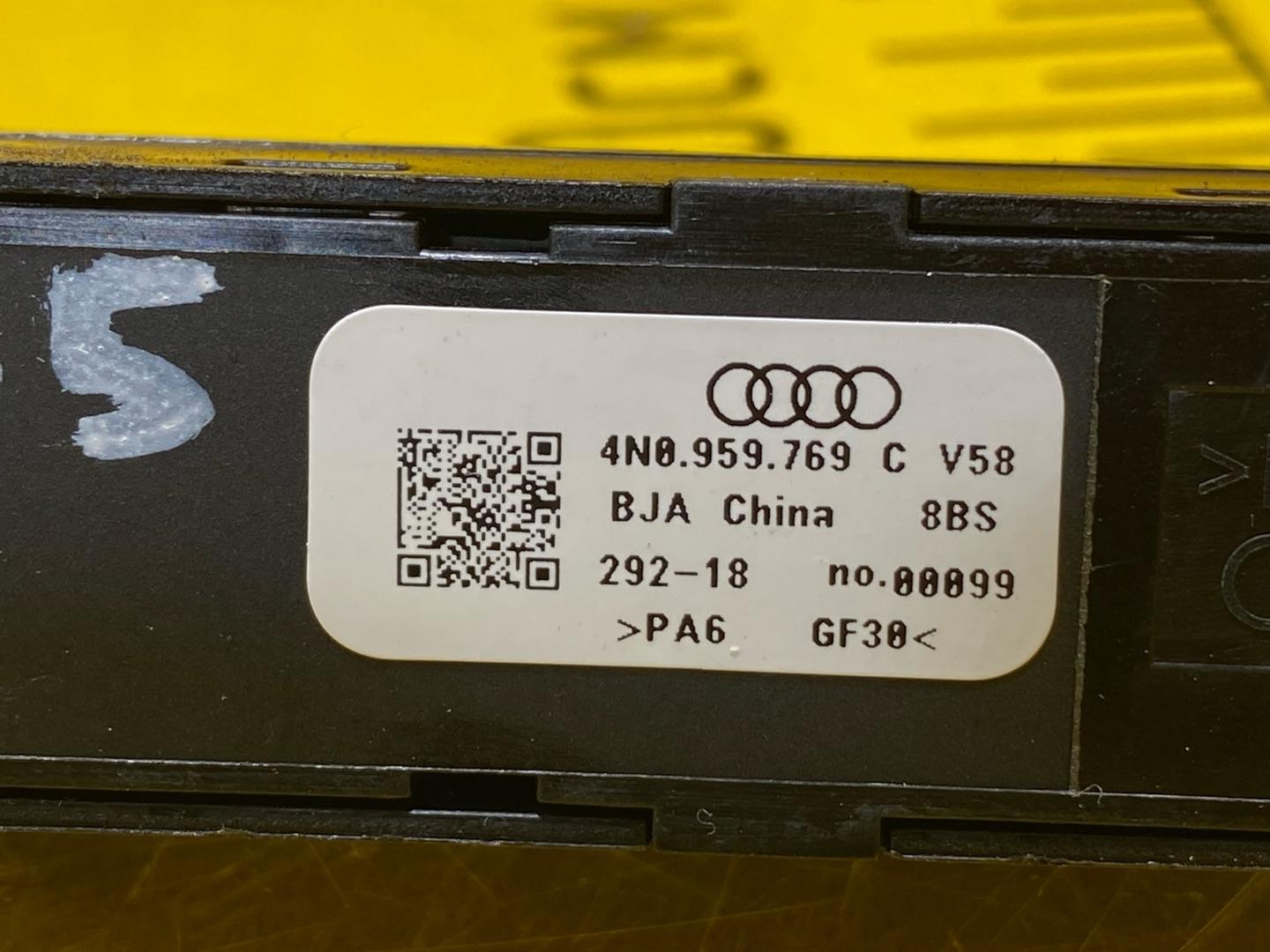 блок управления сиденьем Audi A8 D5 2019, 3.0 л., дизель, 4N0959769C - фото №9
