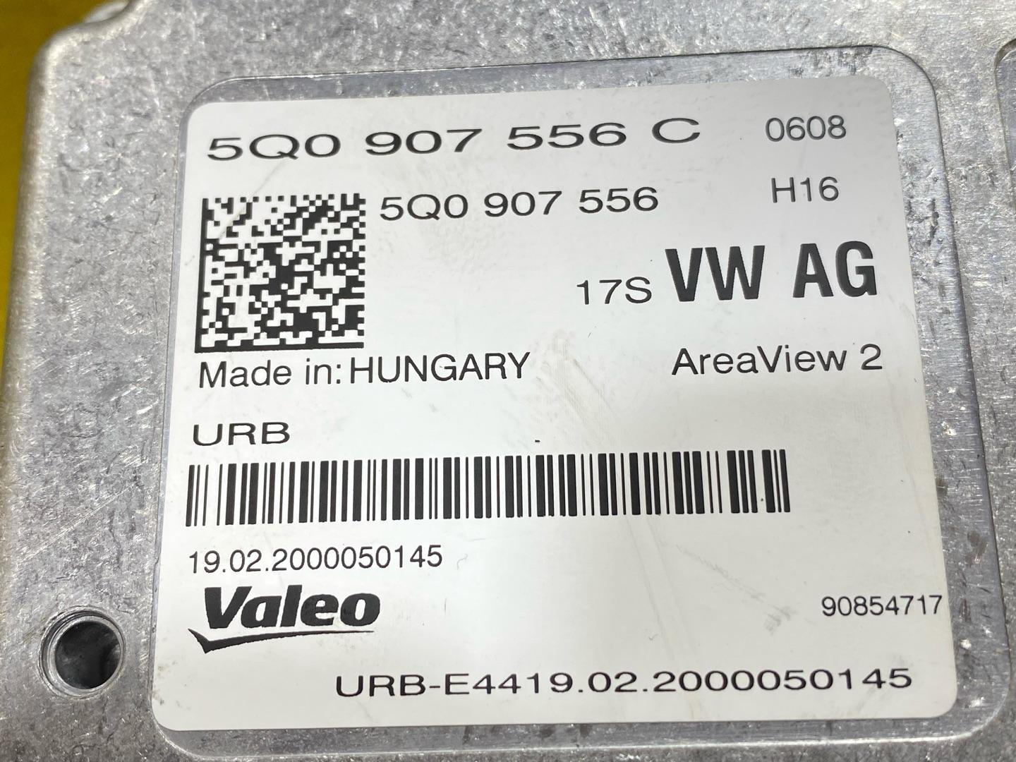 блок управления камерой Volkswagen Tiguan 2 поколение 2020, 2.0 л., бензин, 5Q0907556C - фото №7