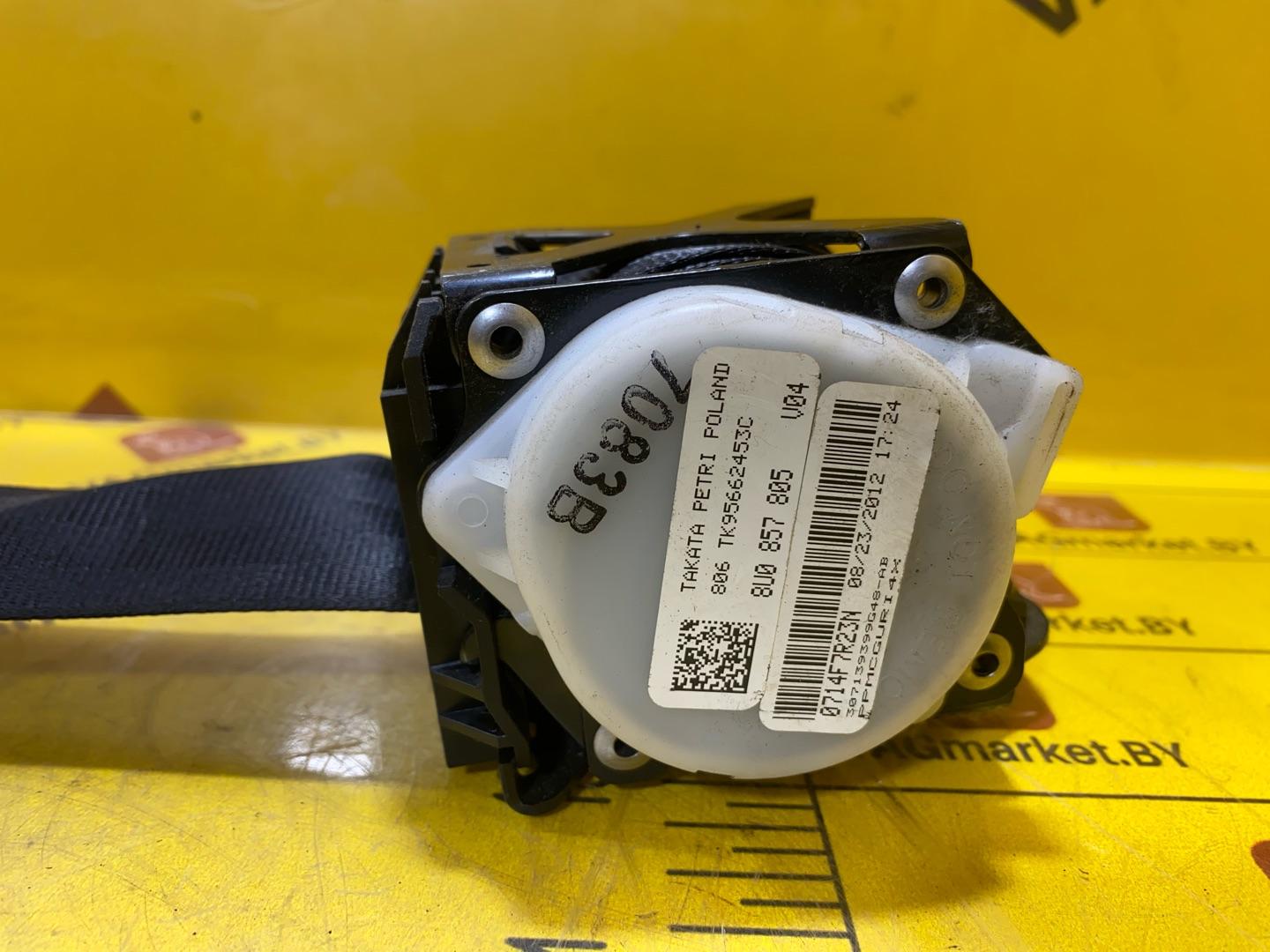 ремень безопасности Audi Q3 8U 2012, 2.0 л., бензин, 8U0857805 - фото №4