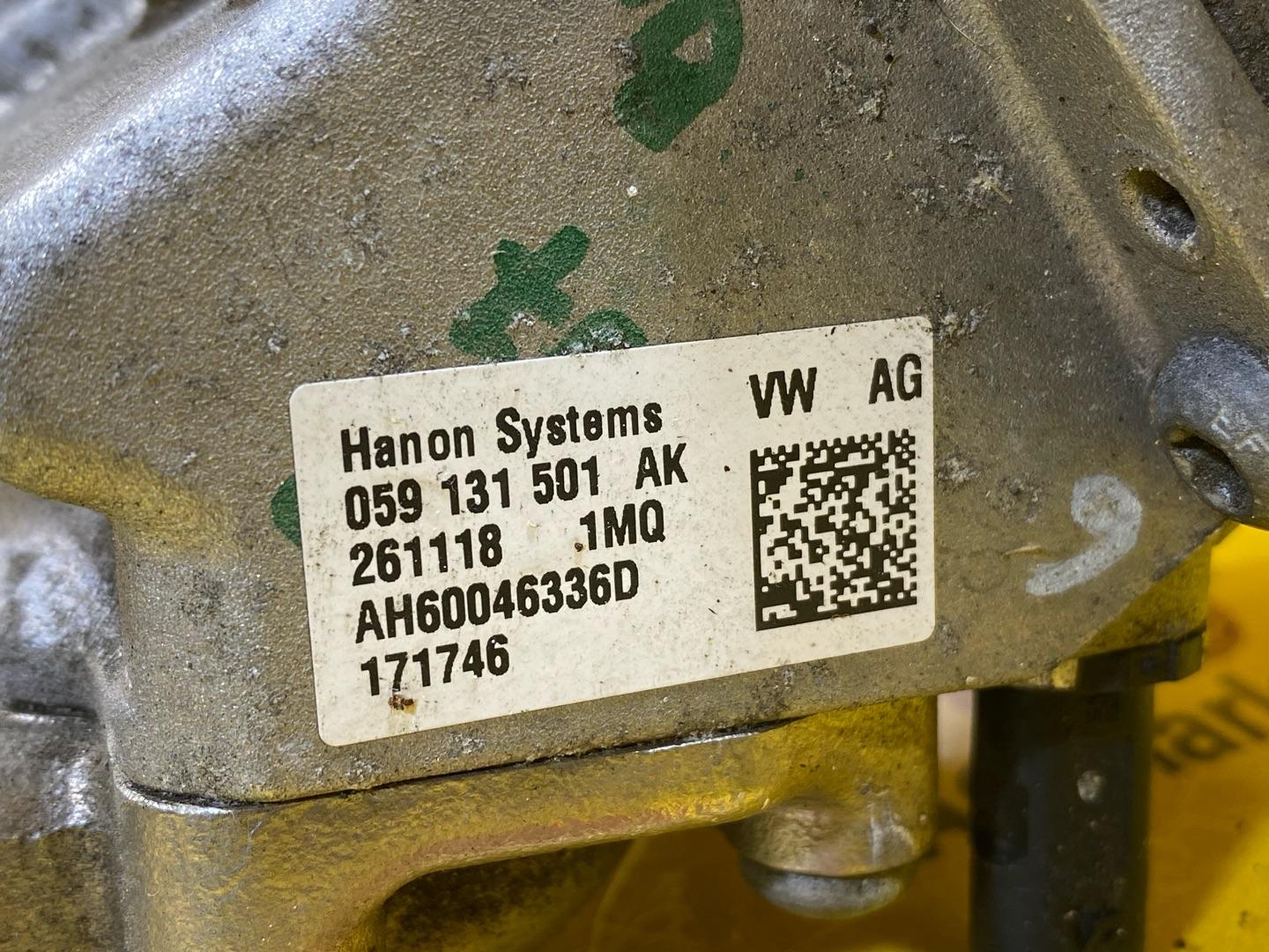 охладитель EGR / Радиатор EGR Audi A8 D5 2019, 3.0 л., дизель, 059131511DE - фото №9