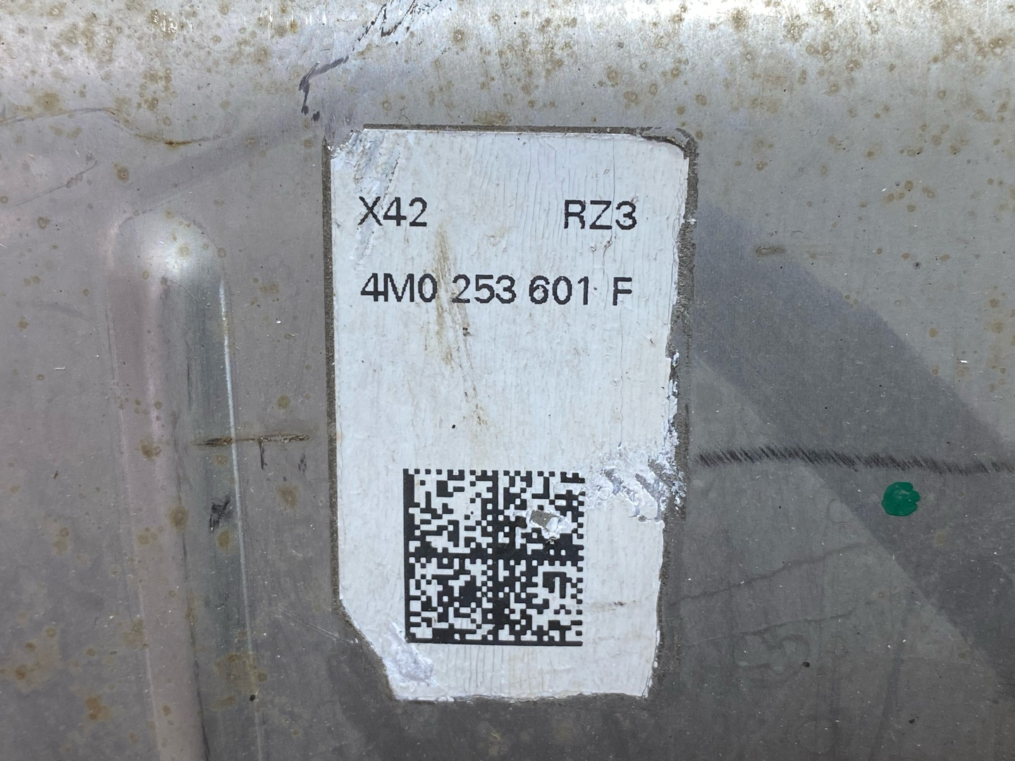 глушитель Audi Q7 4M 2016, 3.0 л., дизель, 4M0253181AK - фото №12