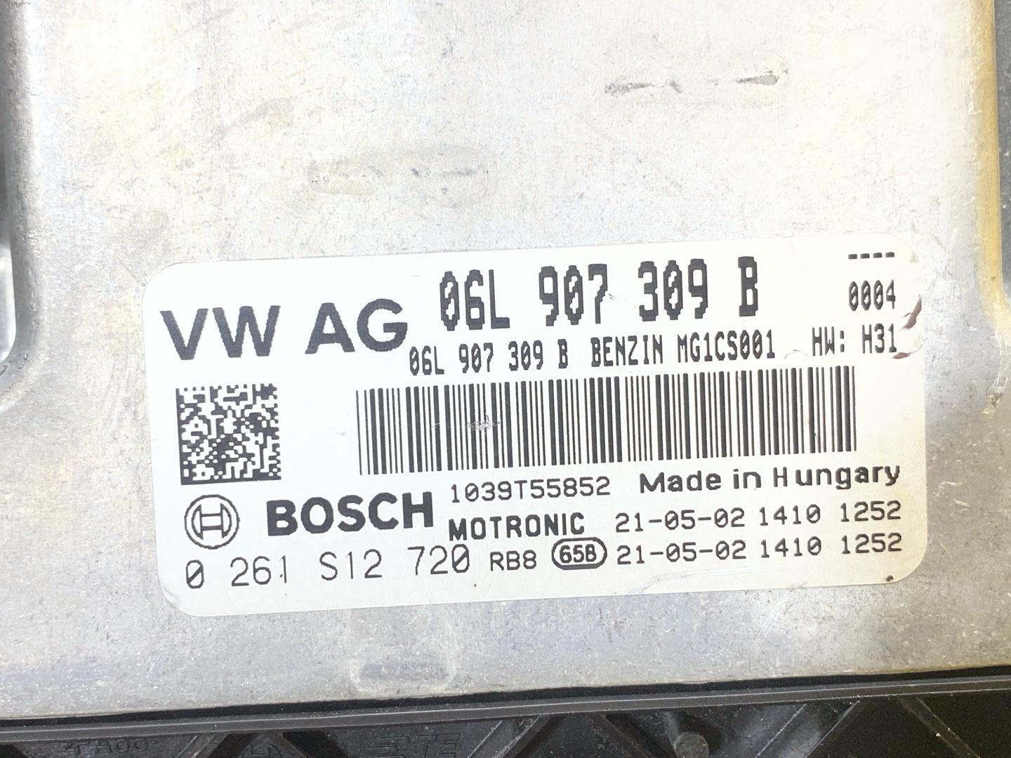 блок управления двигателем Audi Q3 F3 2021, 2.0 л., бензин, 06L907309B - фото №4