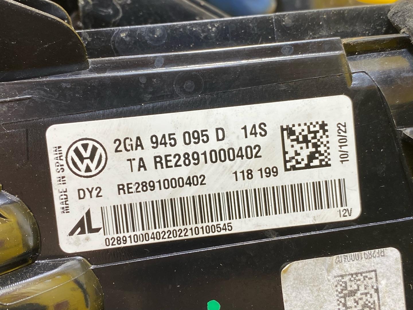 фонарь задний левый Volkswagen T-Roc 1 поколение 2022, 2.0 л., бензин, 2GA945095D - фото №11