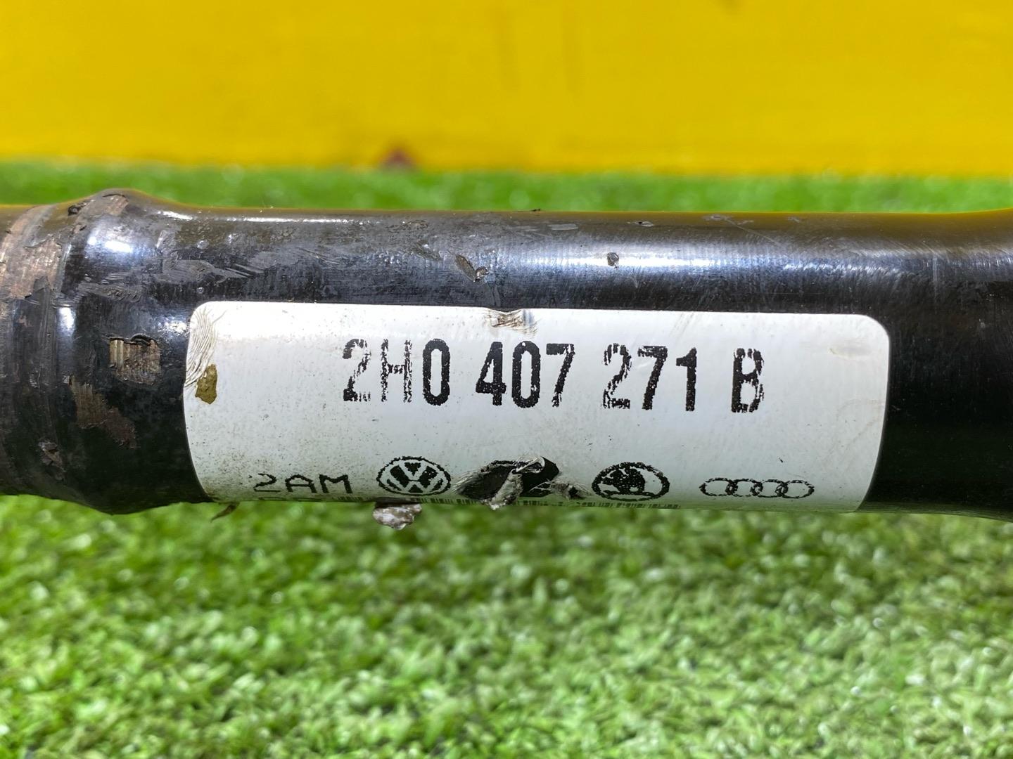 полуось передняя правая (приводной вал, ШРУС) Volkswagen Amarok 1 поколение 2H 2012, 2.0 л., дизель, 2H0407271B - фото №9