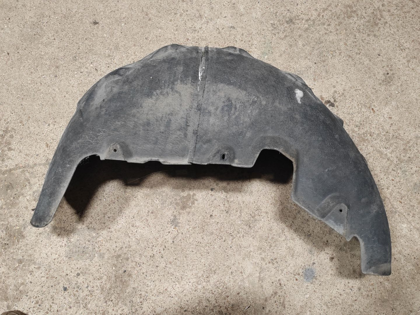 защита арок задняя левая (подкрылок) Volkswagen Touareg 2 поколение 2012, 3.0 л., дизель, 7P6810971 - фото №3
