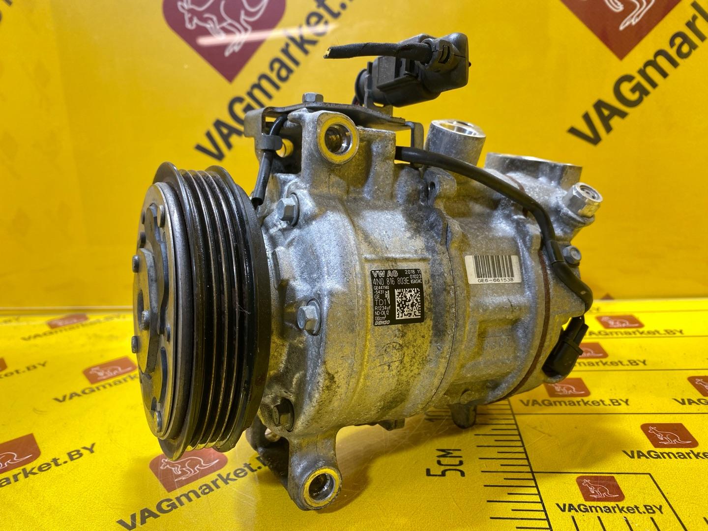 компрессор кондиционера Audi A8 D5 2019, 3.0 л., дизель, 4N0816803E
