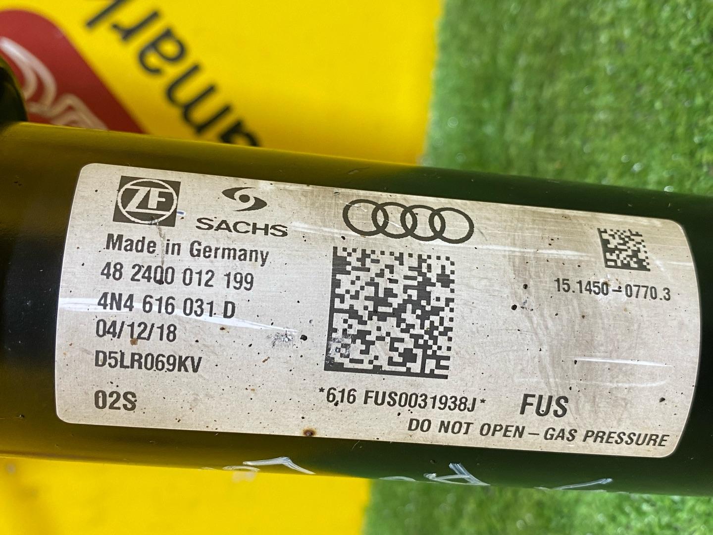 пневмостойка задняя Audi A8 D5 2019, 3.0 л., дизель, 4N4616002B - фото №8