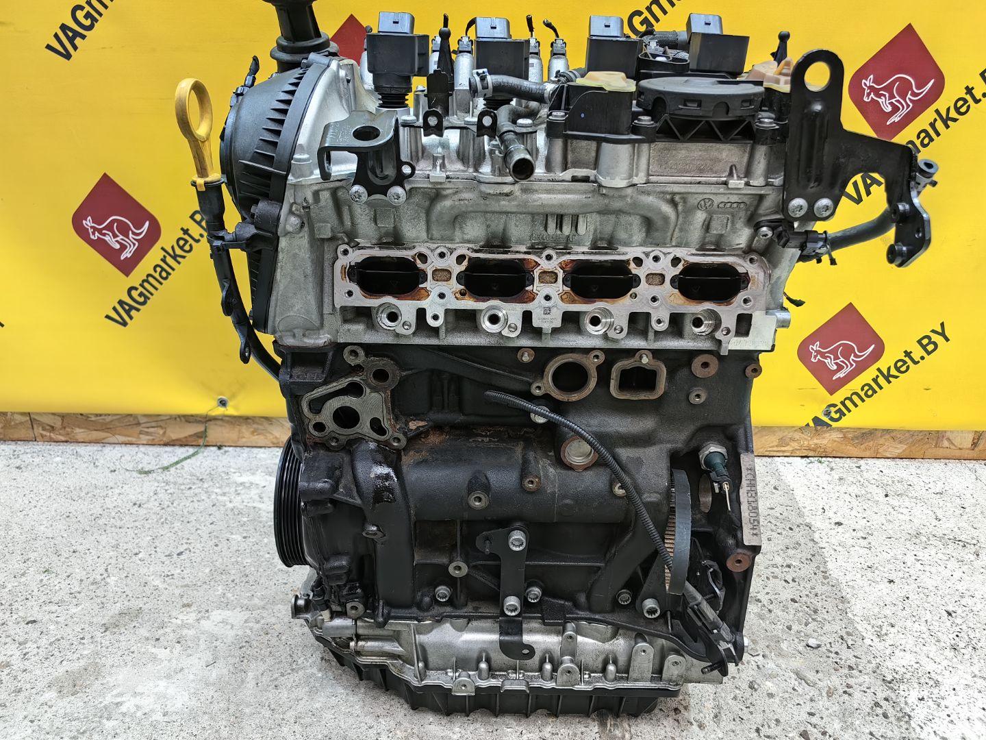 двигатель Volkswagen Tiguan 2 поколение 2020, 2.0 л., бензин, CHHB, CHH, 06K100039F